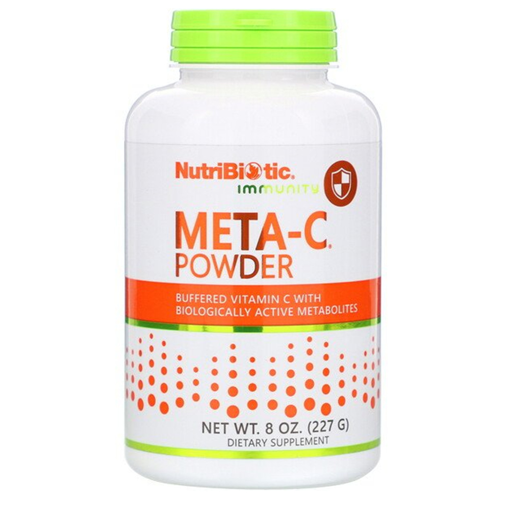 <b>뉴트리바이오틱</b> 이뮤니티 메타-C 파우더 8 oz 227 g