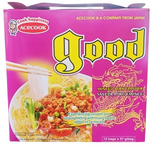 굿라면 미엔푸흥 해장쌀국수 minced pork 57G x12 베트남쌀국수