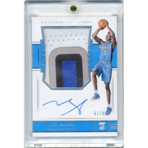 [Mo Bamba] 2018/19 Panini National Treasures Rookie Patch Autograph 99장 한정