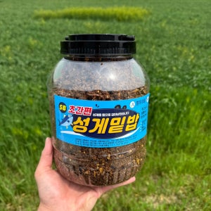 정우크릴 초간편 성게밑밥 3kg 민장대 생활낚시 카고용 크릴 미끼 카고낚시 방파제 낚시
