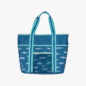 스테판조셉 프린티드 비치토트백 상어