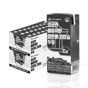 성균관 뼈를 위한 검은콩 고칼슘 두유, 190ml, 48개