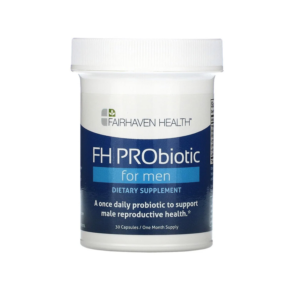 Fairhaven Health 페어해븐 헬스 <b>FH 프로바이오틱</b> 유산균 <b>포맨</b> 30정 캡슐