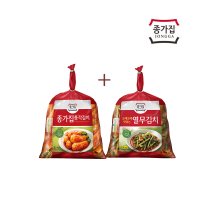 종가집 총각김치 2.5kg+열무김치2.5kg