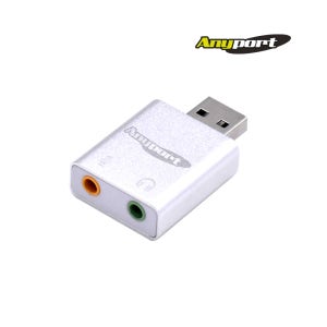엘디네트웍스 Anyport 외장형 USB 사운드카드 7.1CH[AP-JH71U]