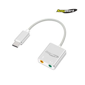 엘디네트웍스 Anyport 외장형 Type-C타입 사운드카드 7.1CH[AP-JH71C]