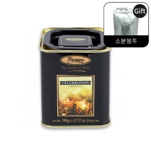 프리미어스티 셀러브레이션 스퀘어 캐디 100g (소분봉투 무료증정)