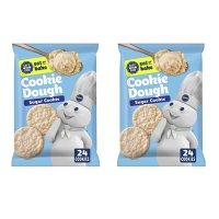 Pillsbury Sugar Cookie Dough 미국 필스버리 달콤한 슈가 쿠키 도우 생지 반죽 24개입 2팩