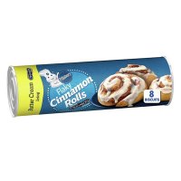 Pillsbury Flaky Cinnamon Rolls 미국 필스버리 버터크림 아이싱 플레이키 시나몬롤 생지 반죽 도우 8개입 3통