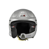 스틸로 [Stilo] WRC DES 컴퍼지트 Composite Silver Helmet / 자동차 레이싱 헬멧 하프 페이스 시합 경주 선수 4륜 FIA 인증 레이싱 서킷 레이스