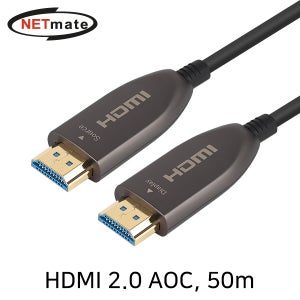 NETmate NM-HAC50 HDMI2.0 Hybrid AOC 케이블 50m