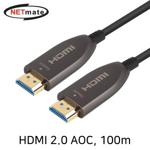 NETmate NM-HAC100 HDMI2.0 Hybrid AOC 케이블 100m