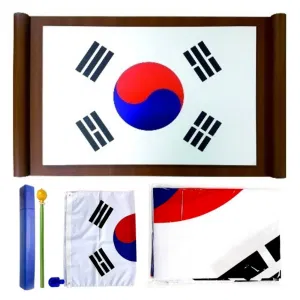 정부규격 태극기 족자형 가정용 국기세트 게양용 태극기
