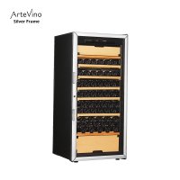 Artevino 아르떼비노 [Silver] 151B/3T 메탈프레임 151병입 3가지의 온도조절 CSAR3T151GD