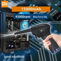 차이슨 흡입력좋은 미로 무선 청소기 xiaomi 공기 살포기 45000 rpm 압축 공기 송풍기 청소 도구 컴퓨터 노트북 키보드 전자 카메라 청소