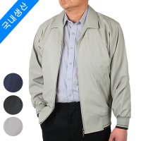 [케이든] 남성 중년 점퍼 착용감이 좋은 남자 블루종 잠바 시보리밴드