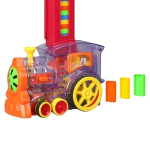 자동 기차 도미노 라이트 사운드 전동