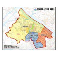 선거구지도 서울 경기 전국 행정 관내도 도별 시별 주문제작 지도