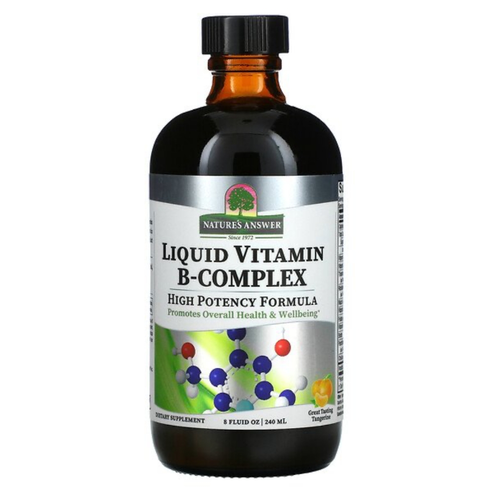 Natures Answer Liquid Vitamin B Complex 네이쳐스앤서 리퀴드 비타민 B 콤플렉스 240ml