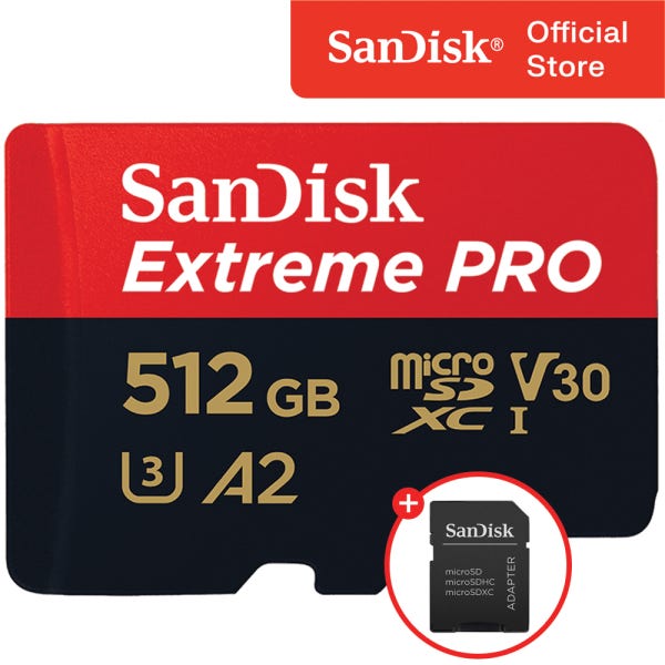 샌디스크 마이크로 SD카드 Extreme Pro 512GB 512기가 블랙박스 닌텐도 카메라 메모리