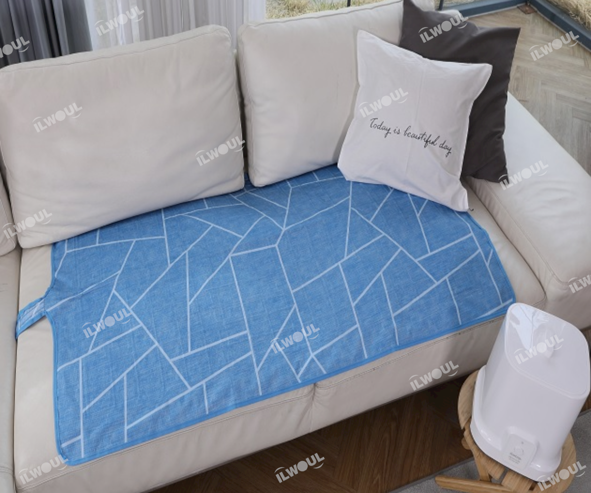 일월 더위 탈출 에어컨매트 아이스킹 냉수 얼음 쿨매트 인견원단 싱글