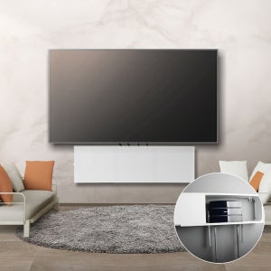 콘센트가리개 셋탑박스숨기기 벽콘센트커버 tv콘센트 무타공 소형기본형