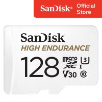 샌디스크 마이크로 SD 카드 HIGH 128기가 128GB 블랙박스 CCTV 인스타360 메모리카드