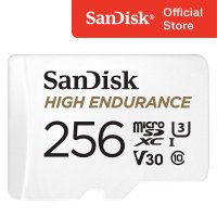 샌디스크 마이크로 SD 카드 HIGH 256기가 256GB 블랙박스 CCTV 인스타360 메모리카드