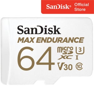 샌디스크 마이크로 SD카드 Max Endurance 블랙박스 외장 메모리 64GB