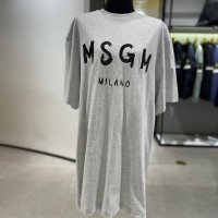 MSGM 밀라노 로고드레스 2000MDA 510200005 SGC4TO0002 레이블스