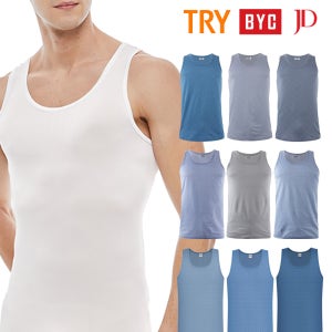 트라이 BYC 제임스딘 남성 순면 인견 기능성 런닝 세트 3매 5매