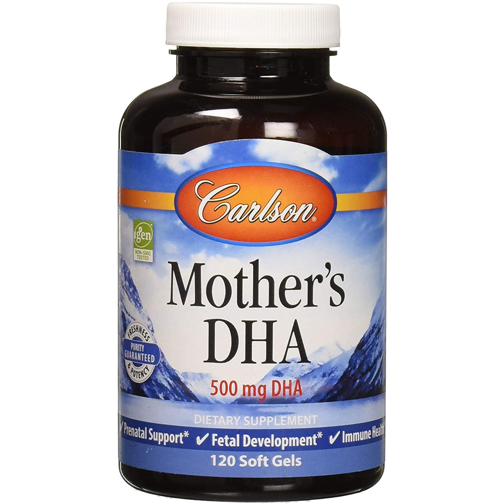 칼슨 <b>마더스 DHA 500mg</b> 120소프트젤