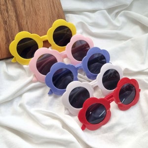 생일 파티 안경 이벤트 데이지꽃 핑크 선글라스