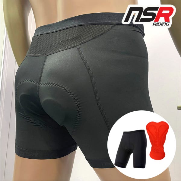 NSR 자전거 속바지 바지 빕숏 엉덩이 패드 쿠션바지 팬티 mtb 싸이클 이너팬츠