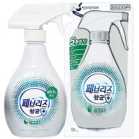 페브리즈 항균 플러스 섬유탈취제 370ml 320ml 용기 리필