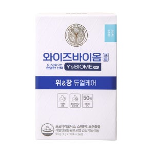 유한양행 와이즈바이옴 위앤장 듀얼케어 프로바이오틱스 30포, 1개