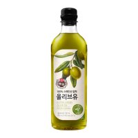 백설 올리브유 900ML 3개