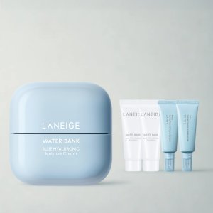 [본사직영] 라네즈 new워터뱅크 블루히알루로닉 모이스춰크림 50ml/히알루론산 강력한속보습