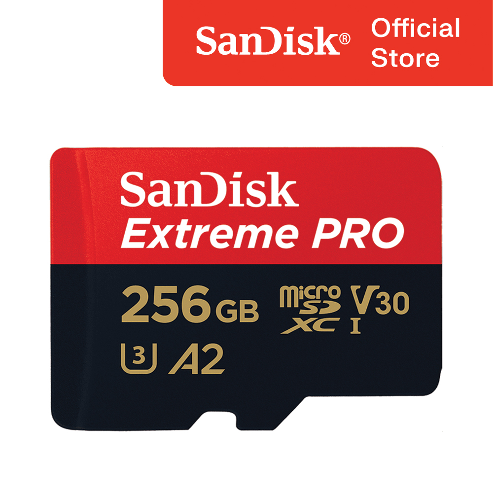 샌디스크 마이크로 SD카드 익스트림 프로 블랙박스 액션캠 닌텐도 메모리 256GB