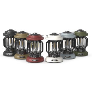 VAUX 빈티지 감성캠핑 차박 LED 충전식 랜턴 실내불멍 인테리어 공간조명 무드등