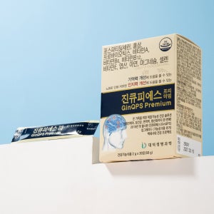 진큐피에스 프리미엄 2개월분 포스파티딜세린 홍삼 유산균 기억력 인지력개선 백세시대 두뇌건강