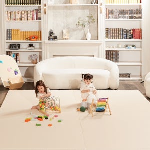 바니하우스 이지클린 2단 알러지프리 항균 빅 폴더매트 280x240x4cm