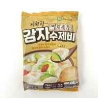 시원한 멸치육수 감자수제비 2인분 184g