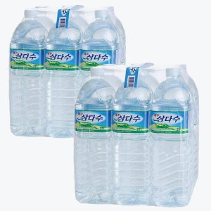 제주 삼다수 2L 12개 /2박스/분리배송/유라벨or무라벨 랜덤발송
