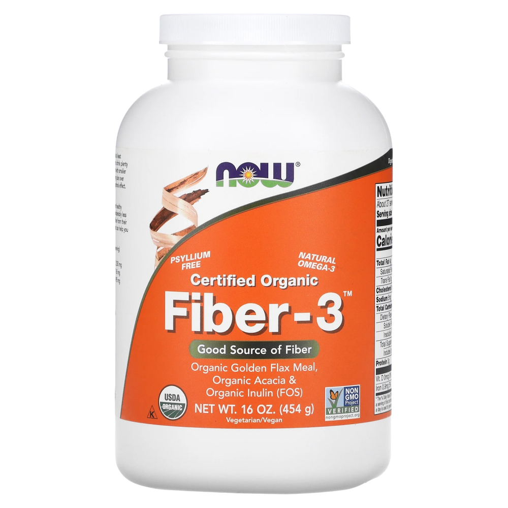 <b>나우푸드</b> 천연 <b>오메가3</b> Fiber3 분말 454g