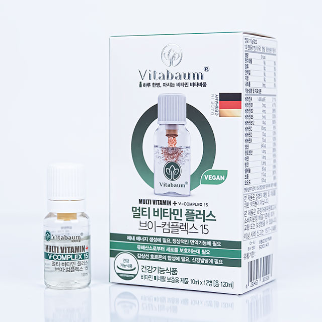 <b>비타바움</b> 마시는 액상 종합비타민 앰플 멀티비타민 비건