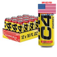 Cellucor C4 에너지 부스터 스트로베리 워터멜론 473ml 12캔 셀루코어 Ene