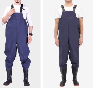 해루질 갯벌체험 조개잡이 낚시 가슴장화