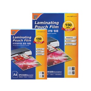 알파 보급형 코팅필름 A4 100매 (150mic) 코팅지