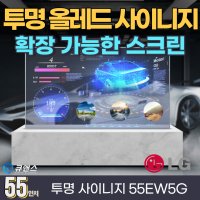 LG 55EW5G 올레드 투명 일반모니터 (사이니지 디스플레이 본체만구성)